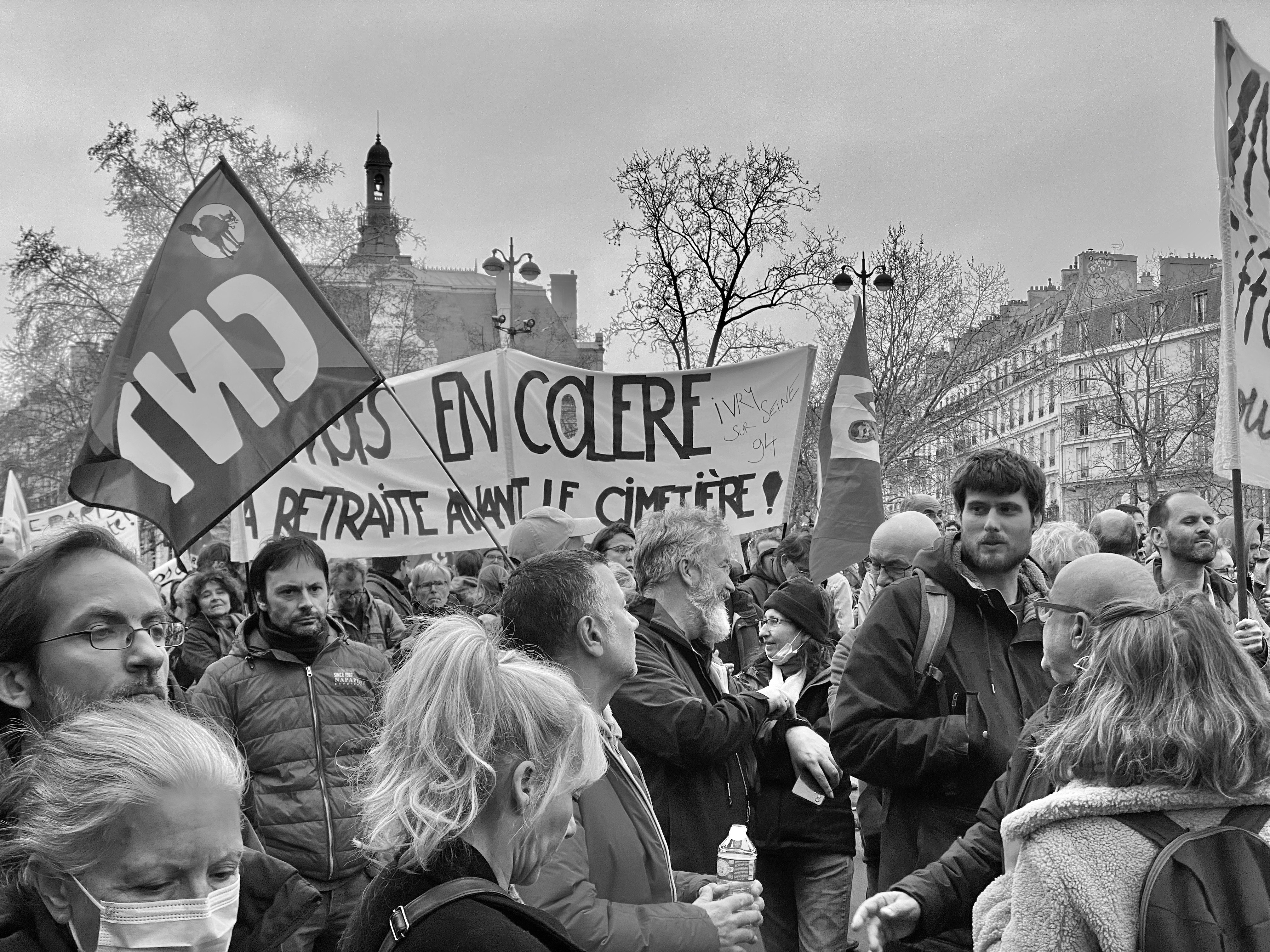 Paris  Rassemblement du 28 Mars 2023 