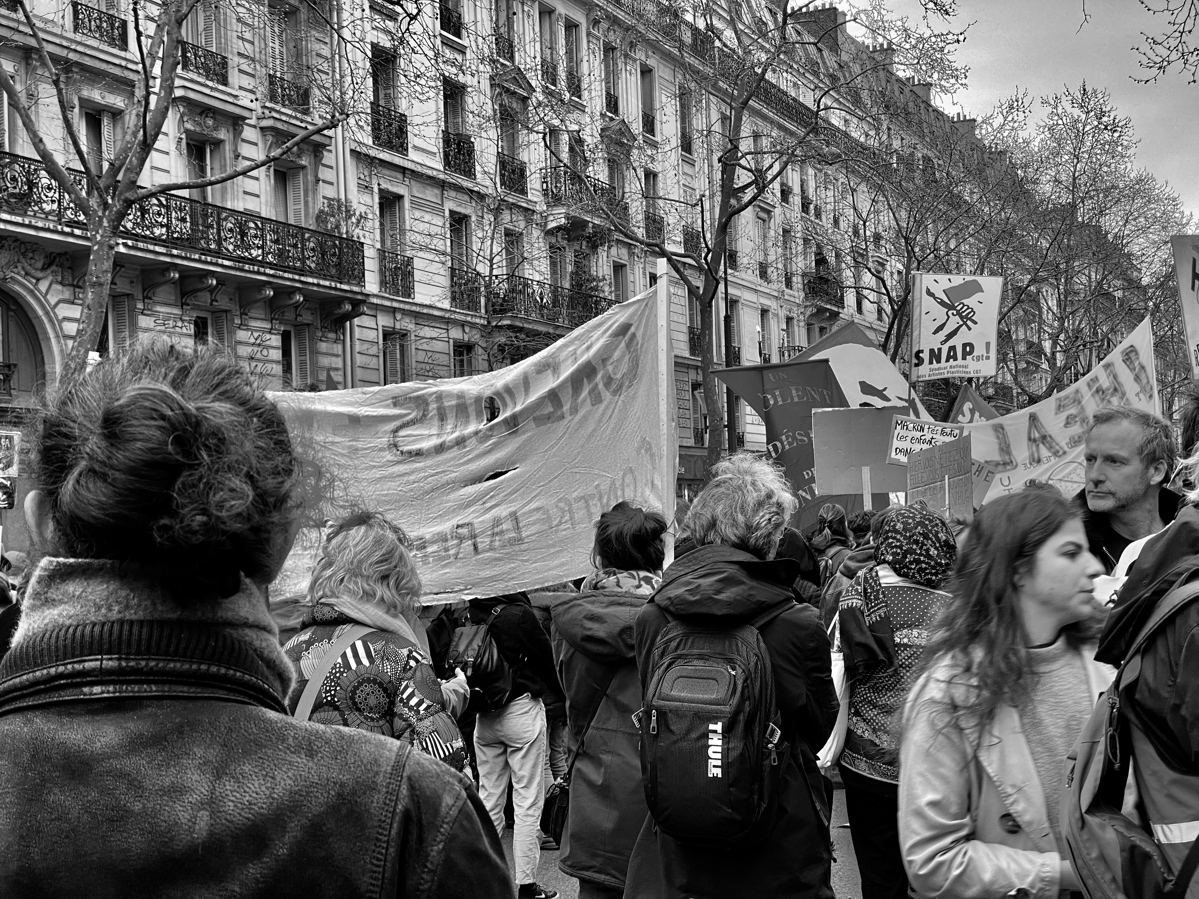 Paris  Rassemblement du 28 Mars 2023 