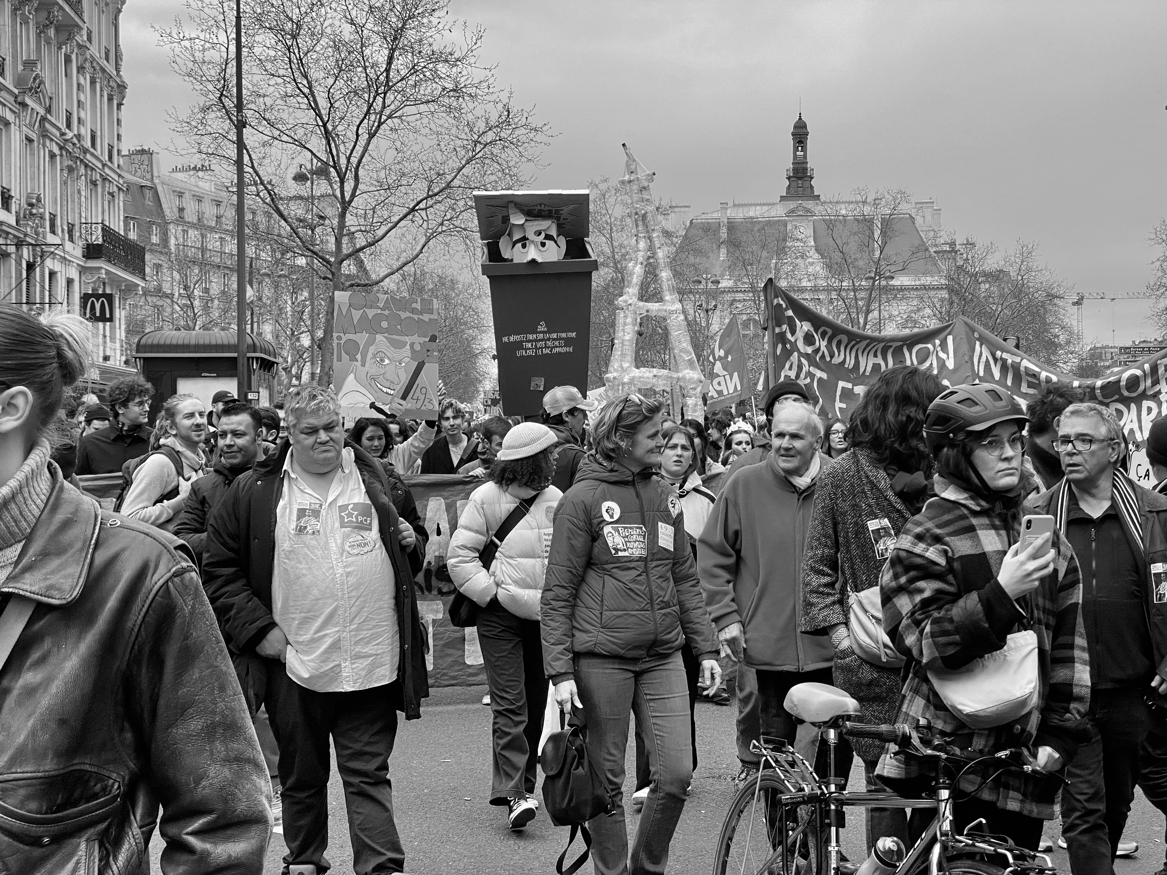 Paris  Rassemblement du 28 Mars 2023 