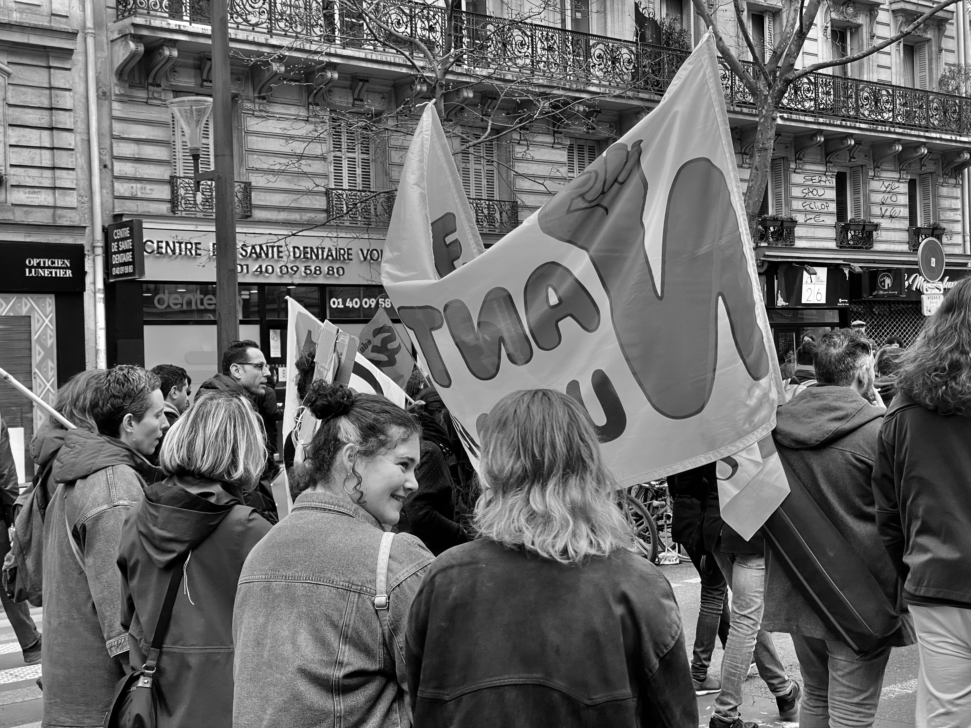 Paris  Rassemblement du 28 Mars 2023 