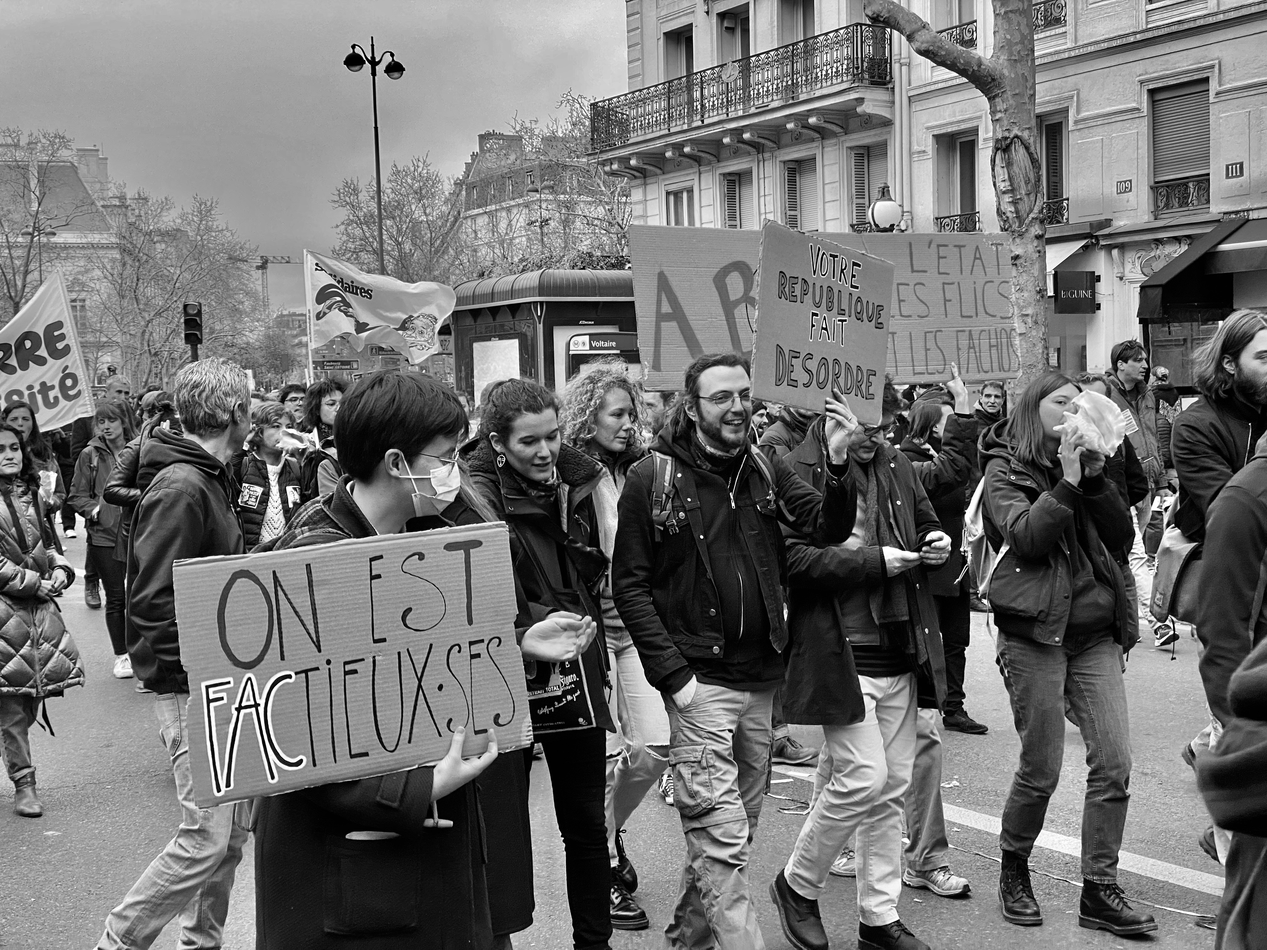 Paris  Rassemblement du 28 Mars 2023 