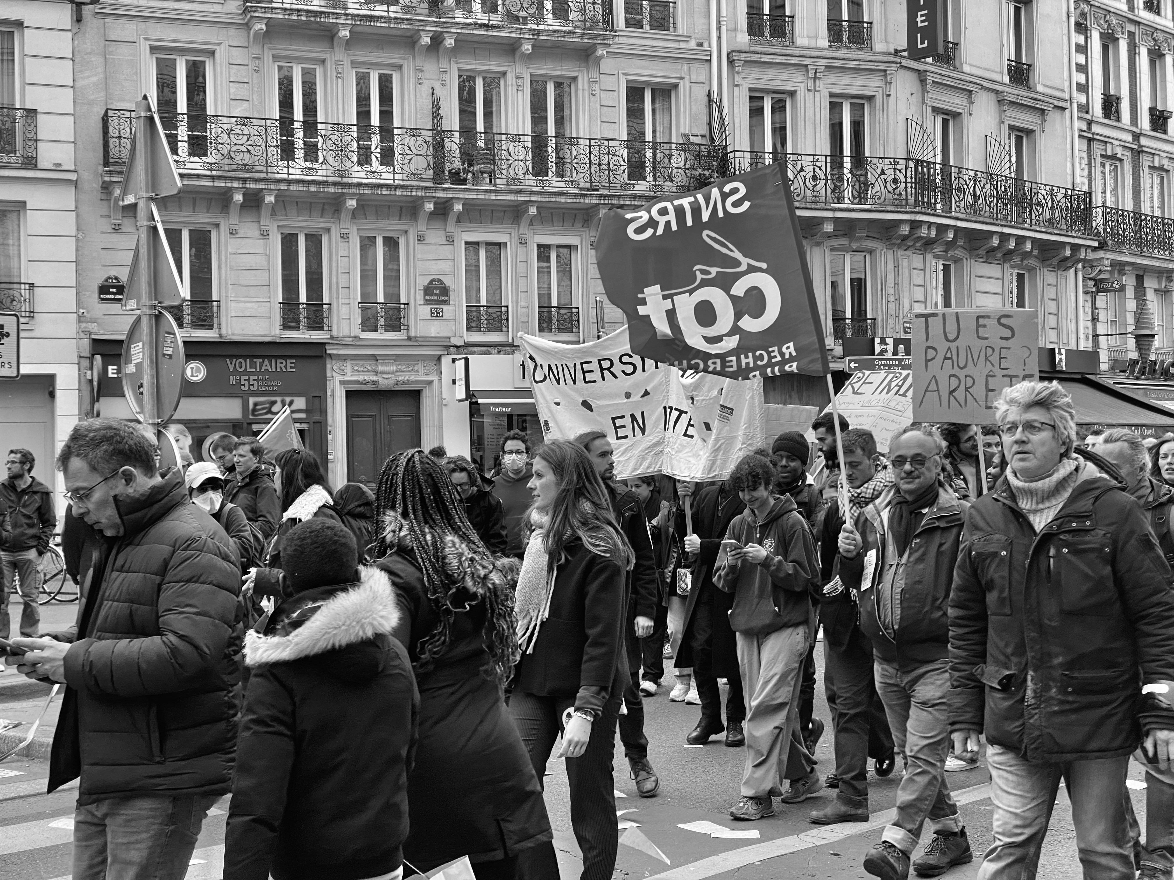 Paris  Rassemblement du 28 Mars 2023 