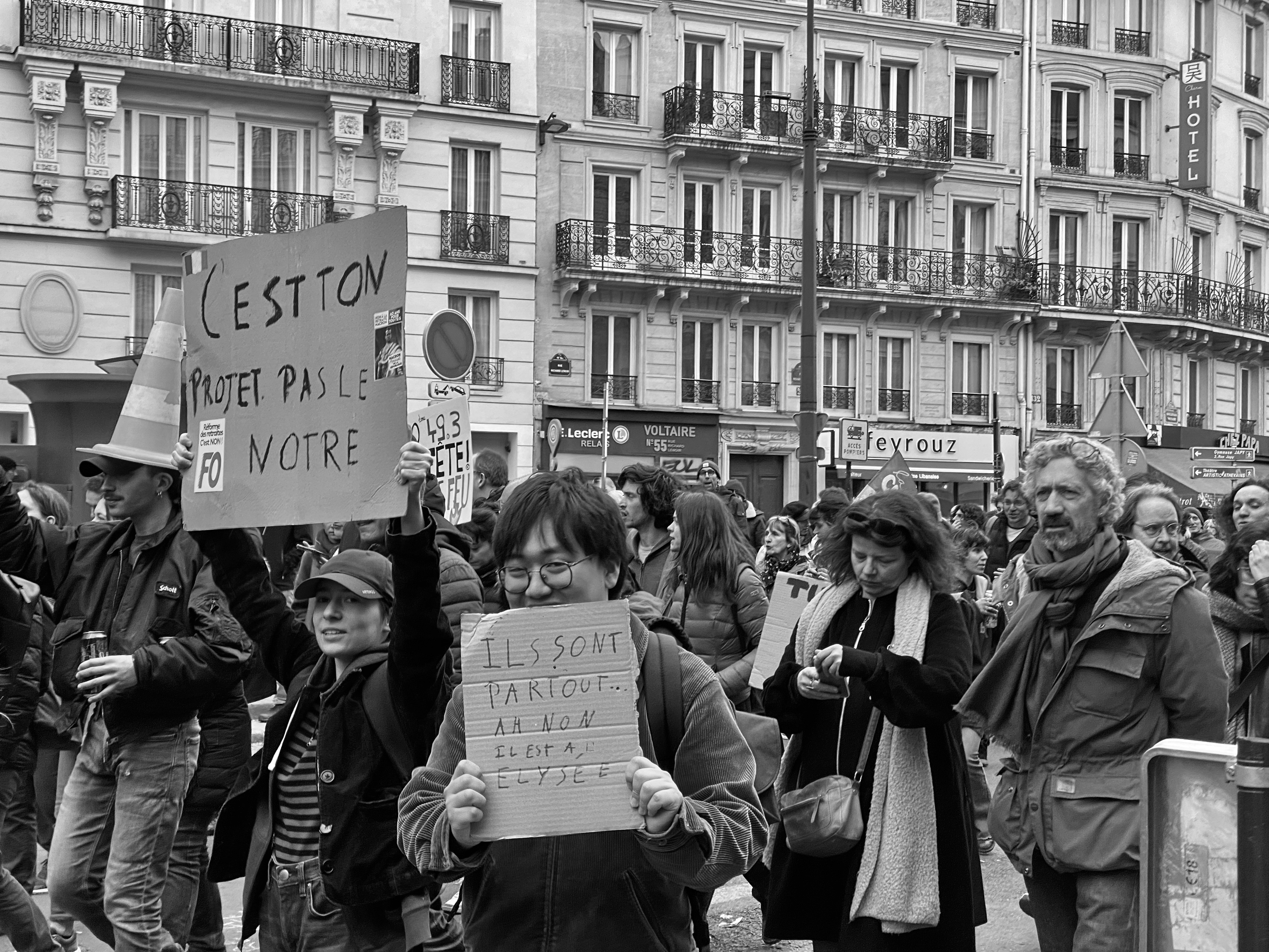 Paris  Rassemblement du 28 Mars 2023 