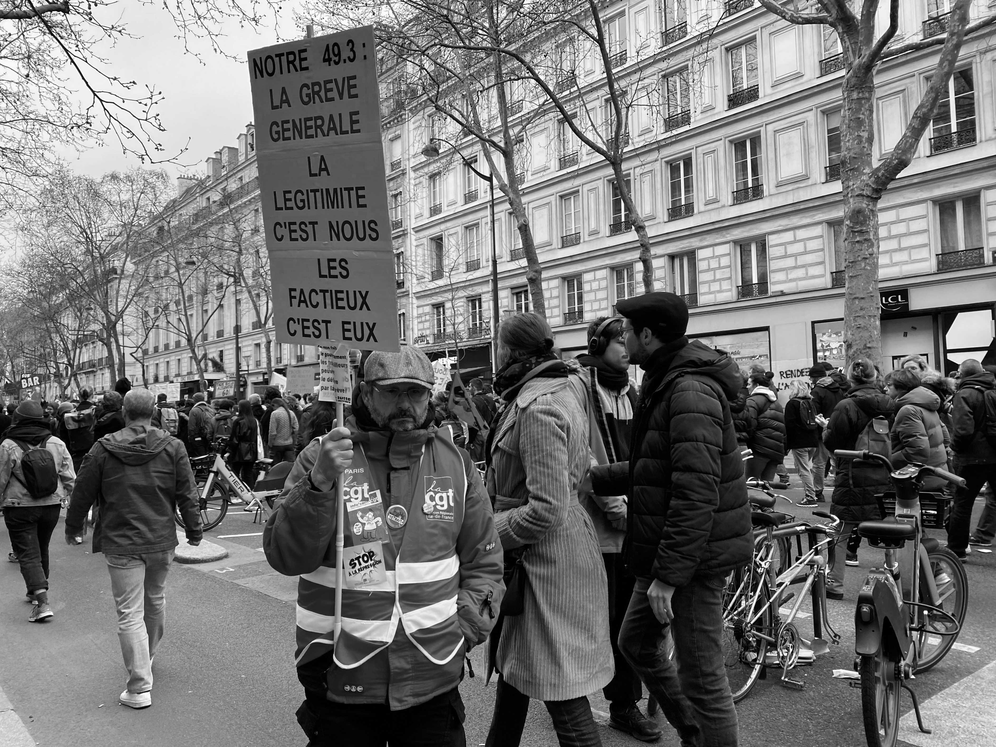 Paris  Rassemblement du 28 Mars 2023 