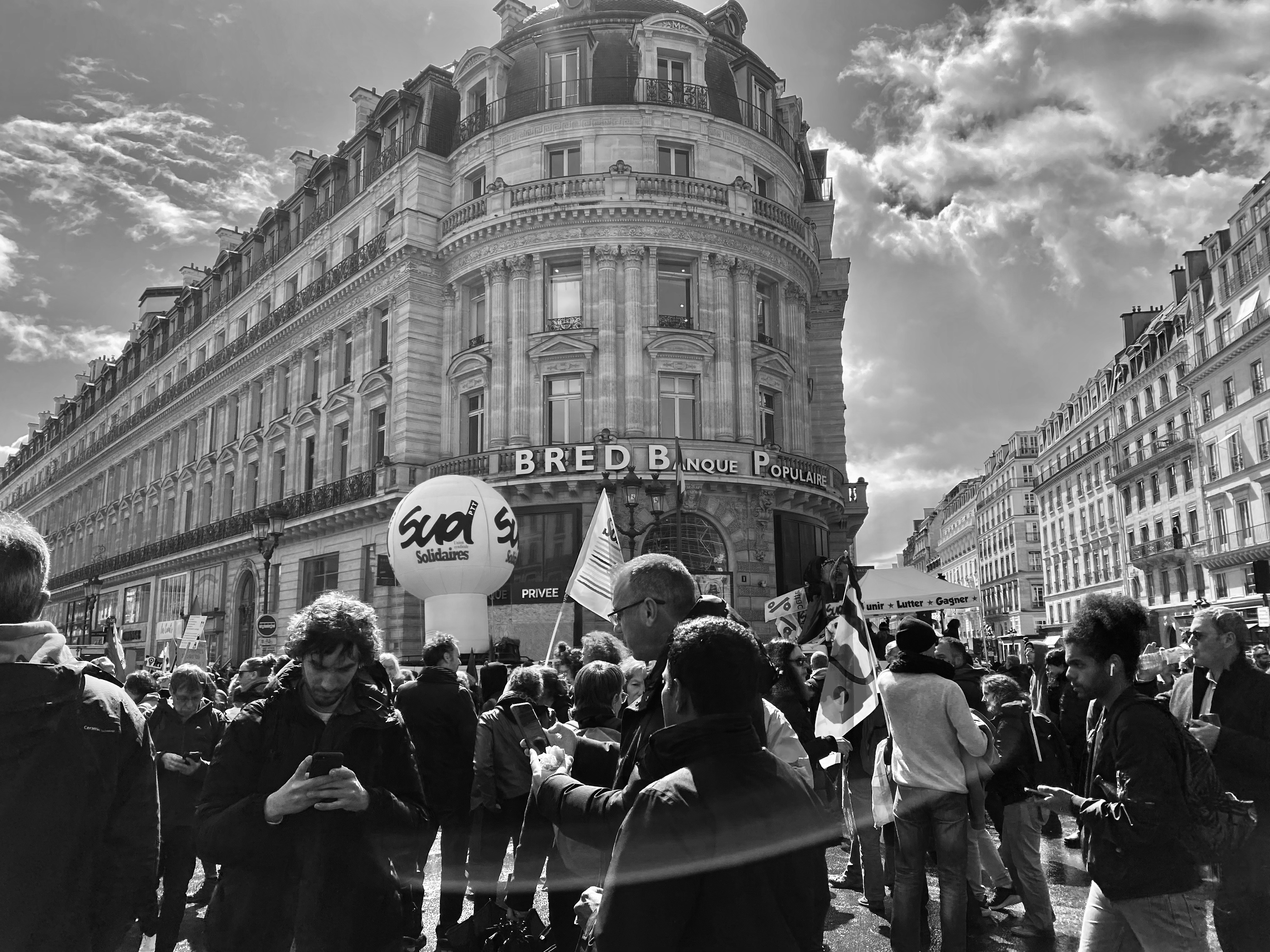 Paris  Rassemblement du 13 Avril 2023 