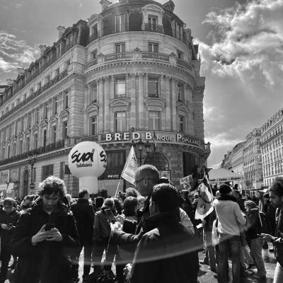 Paris  Rassemblement du 13 Avril 2023 