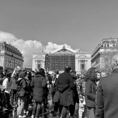 Paris  Rassemblement du 13 Avril 2023 