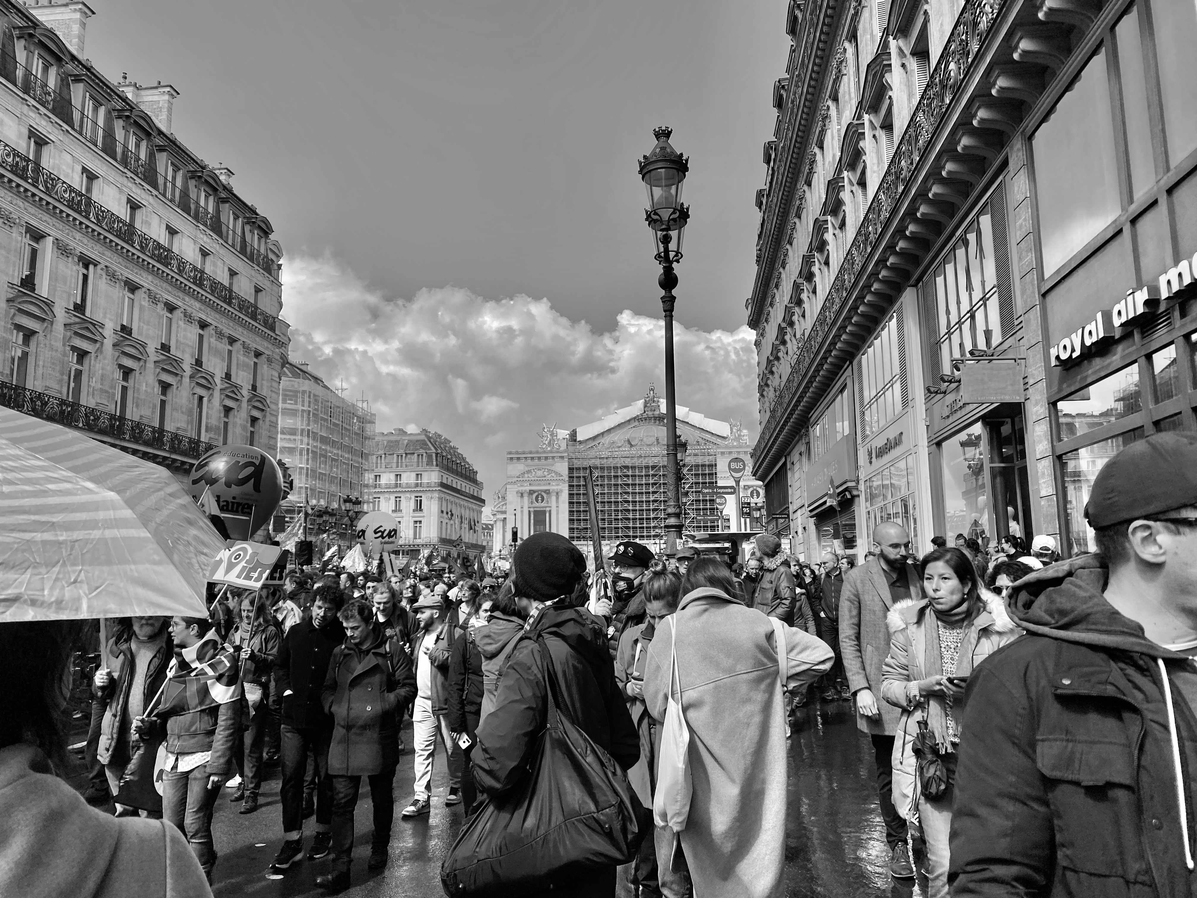 Paris  Rassemblement du 13 Avril 2023 