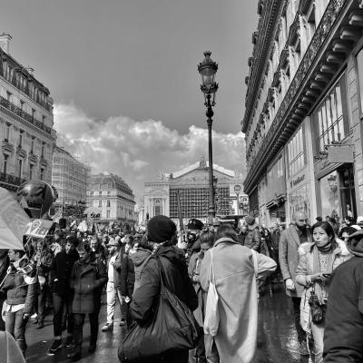 Paris  Rassemblement du 13 Avril 2023 