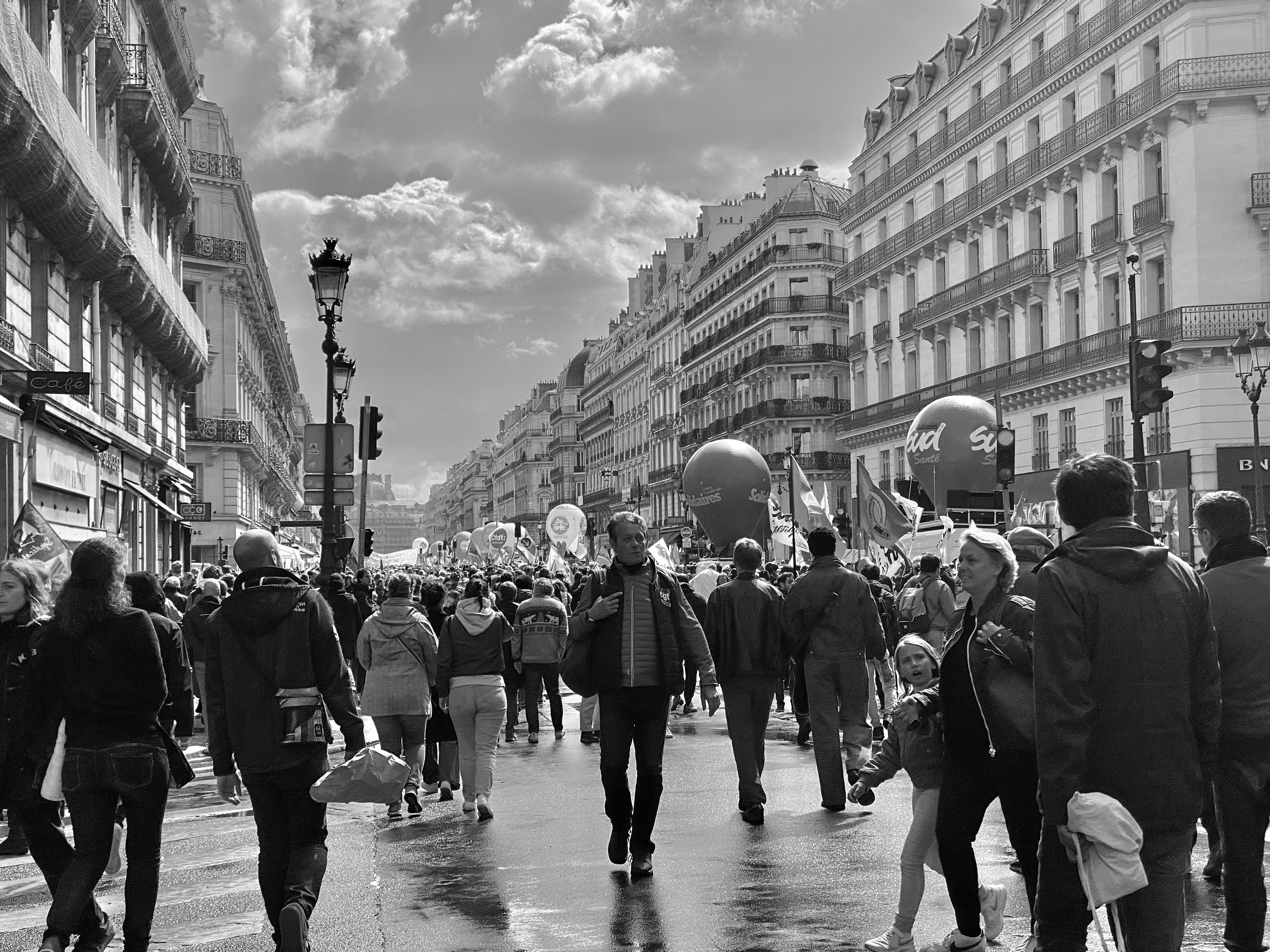 Paris  Rassemblement du 13 Avril 2023 