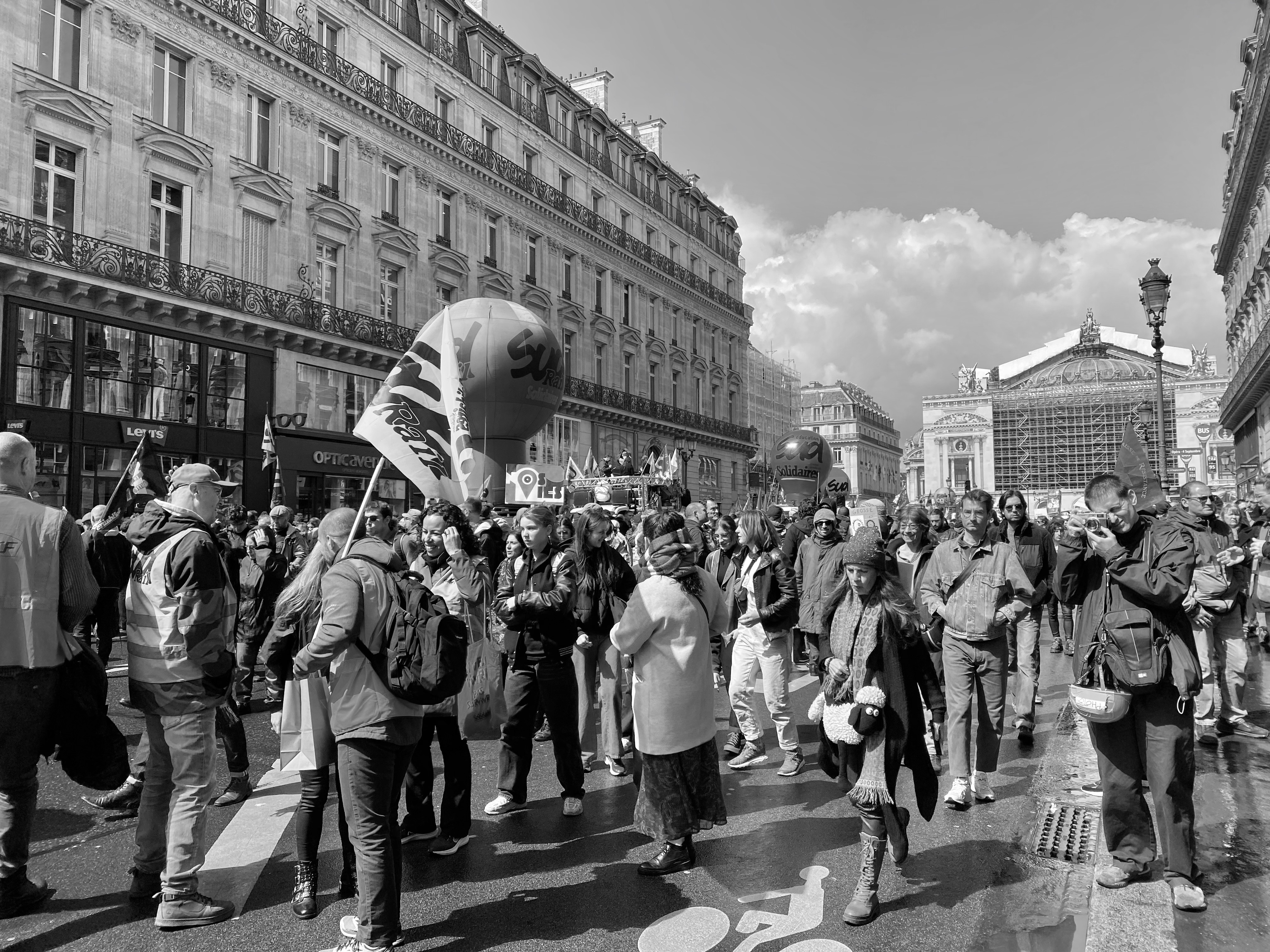 Paris  Rassemblement du 13 Avril 2023 