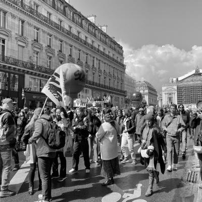 Paris  Rassemblement du 13 Avril 2023 