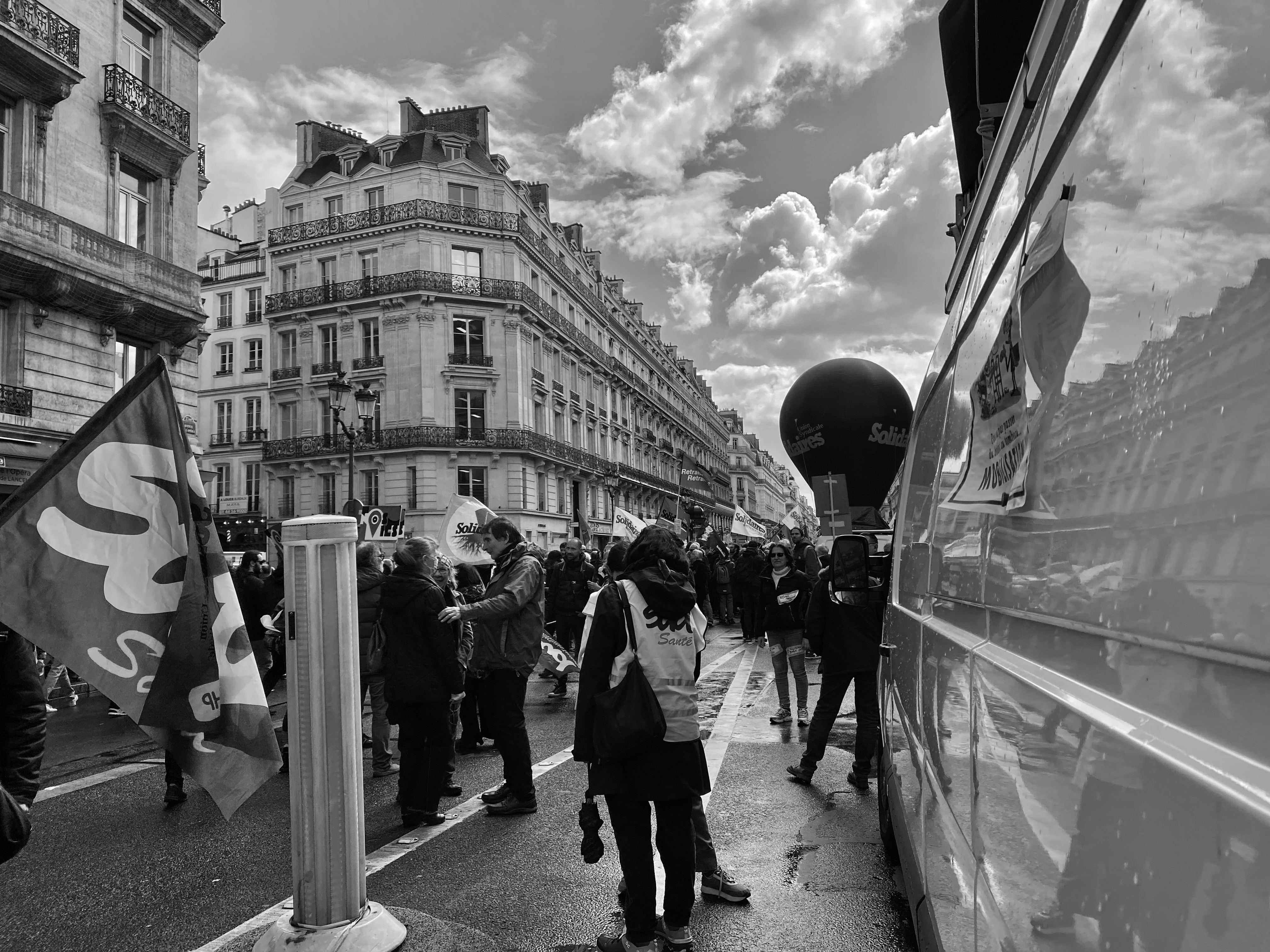 Paris  Rassemblement du 13 Avril 2023 