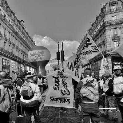 Paris  Rassemblement du 13 Avril 2023 
