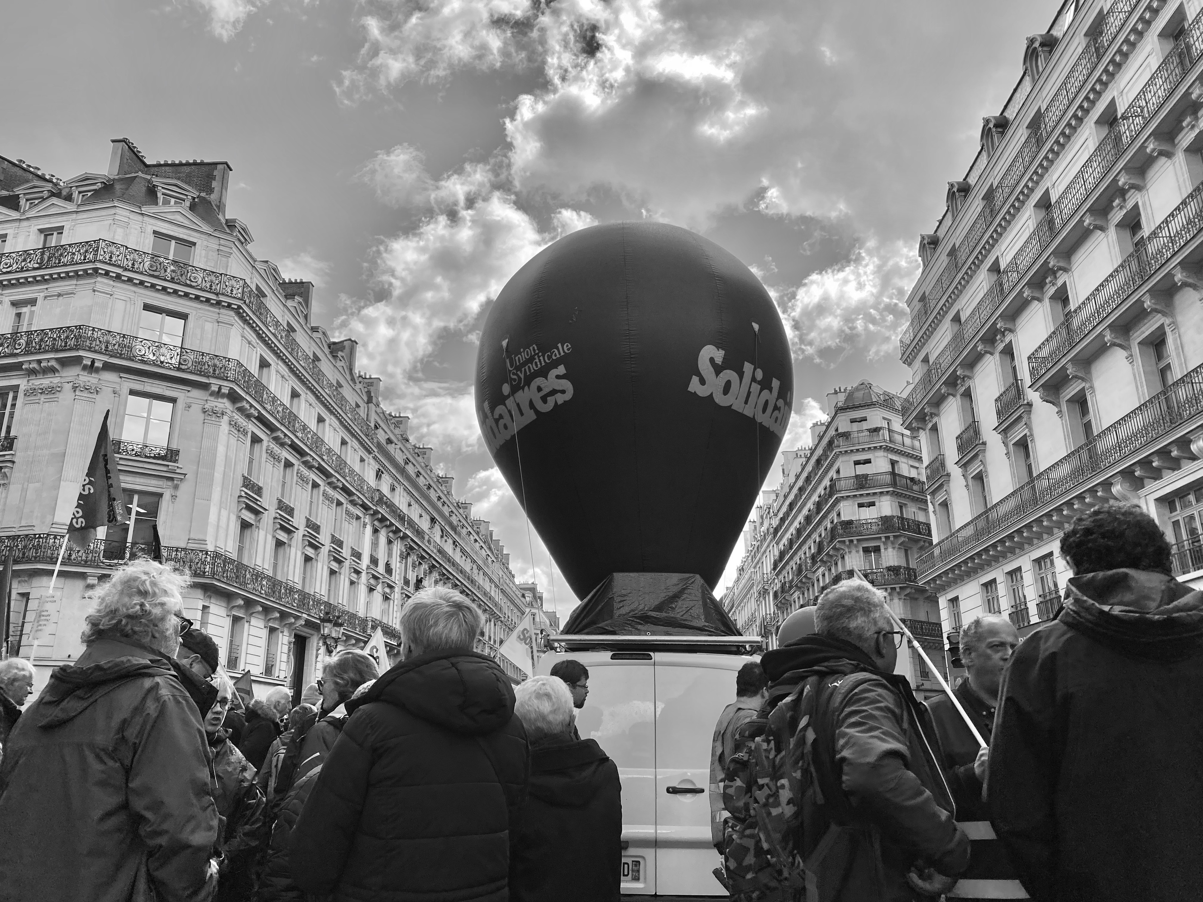 Paris  Rassemblement du 13 Avril 2023 