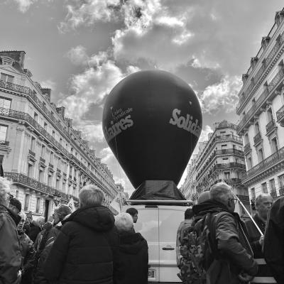 Paris  Rassemblement du 13 Avril 2023 