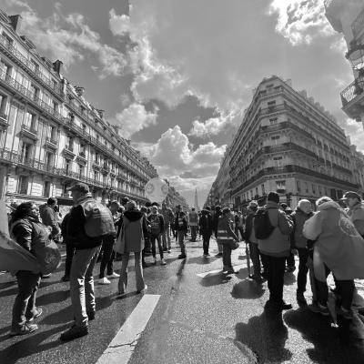 Paris  Rassemblement du 13 Avril 2023 