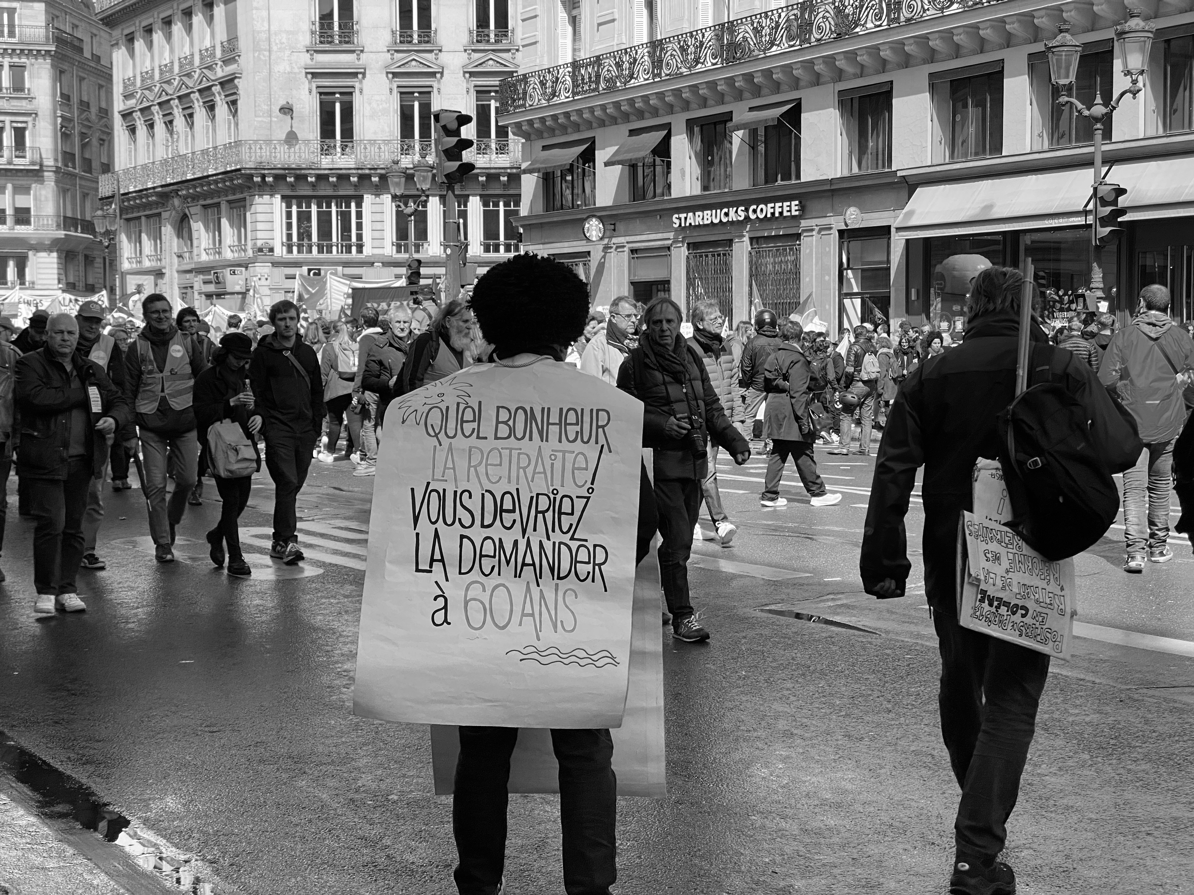 Paris  Rassemblement du 13 Avril 2023 