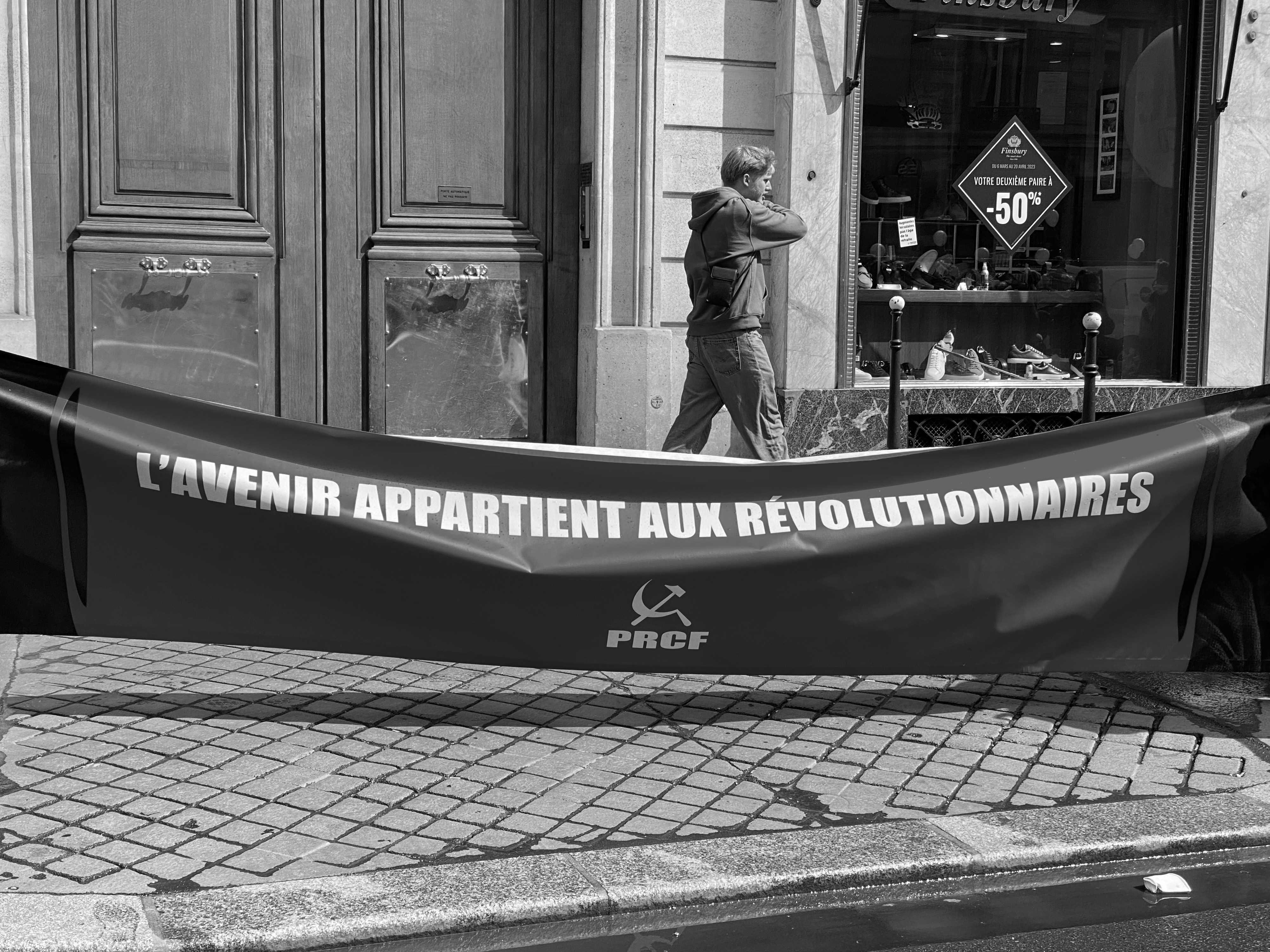 Paris  Rassemblement du 13 Avril 2023 