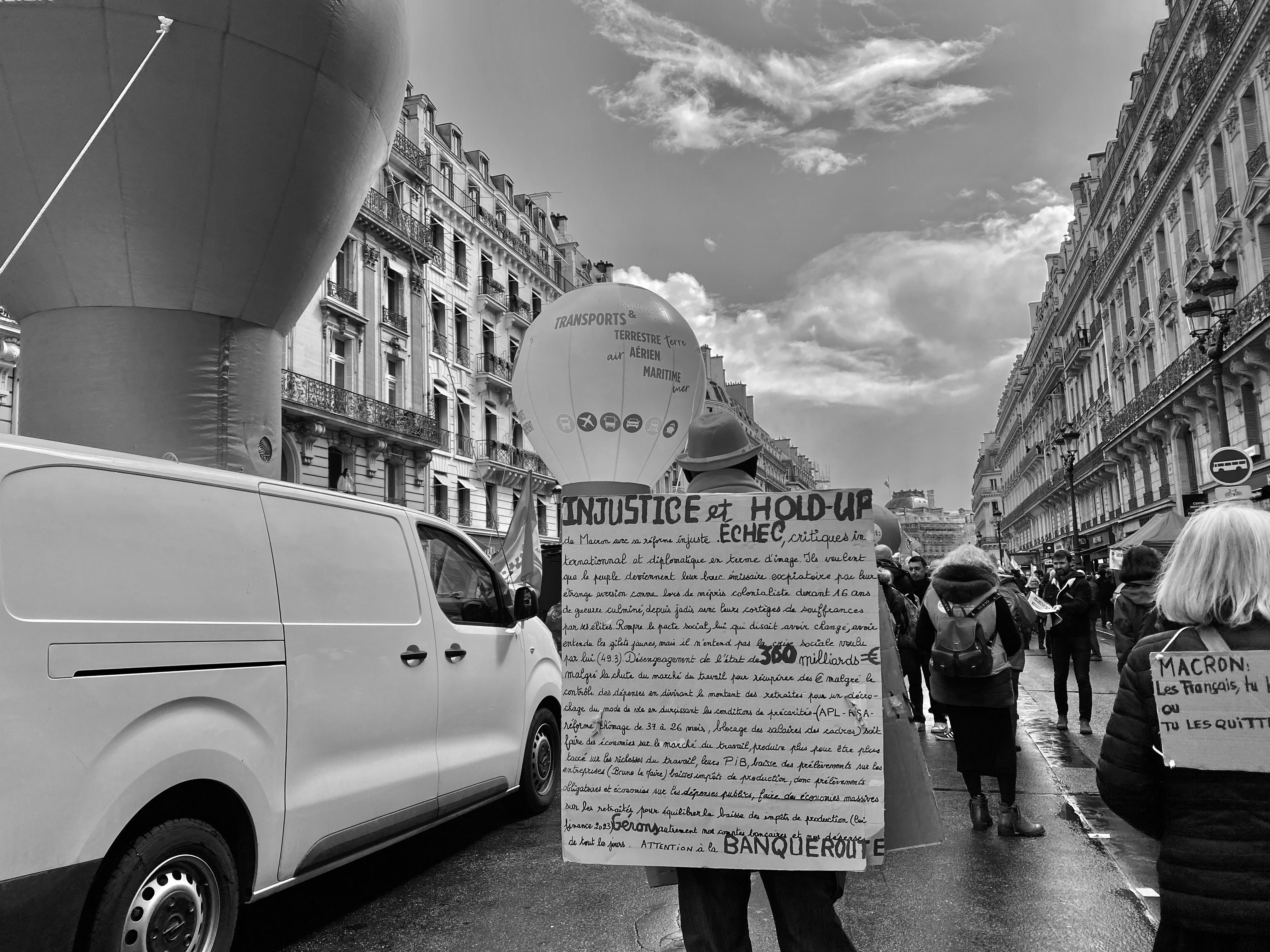 Paris  Rassemblement du 13 Avril 2023 