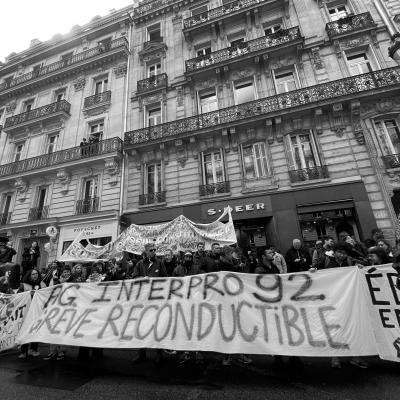 Paris  Rassemblement du 13 Avril 2023 