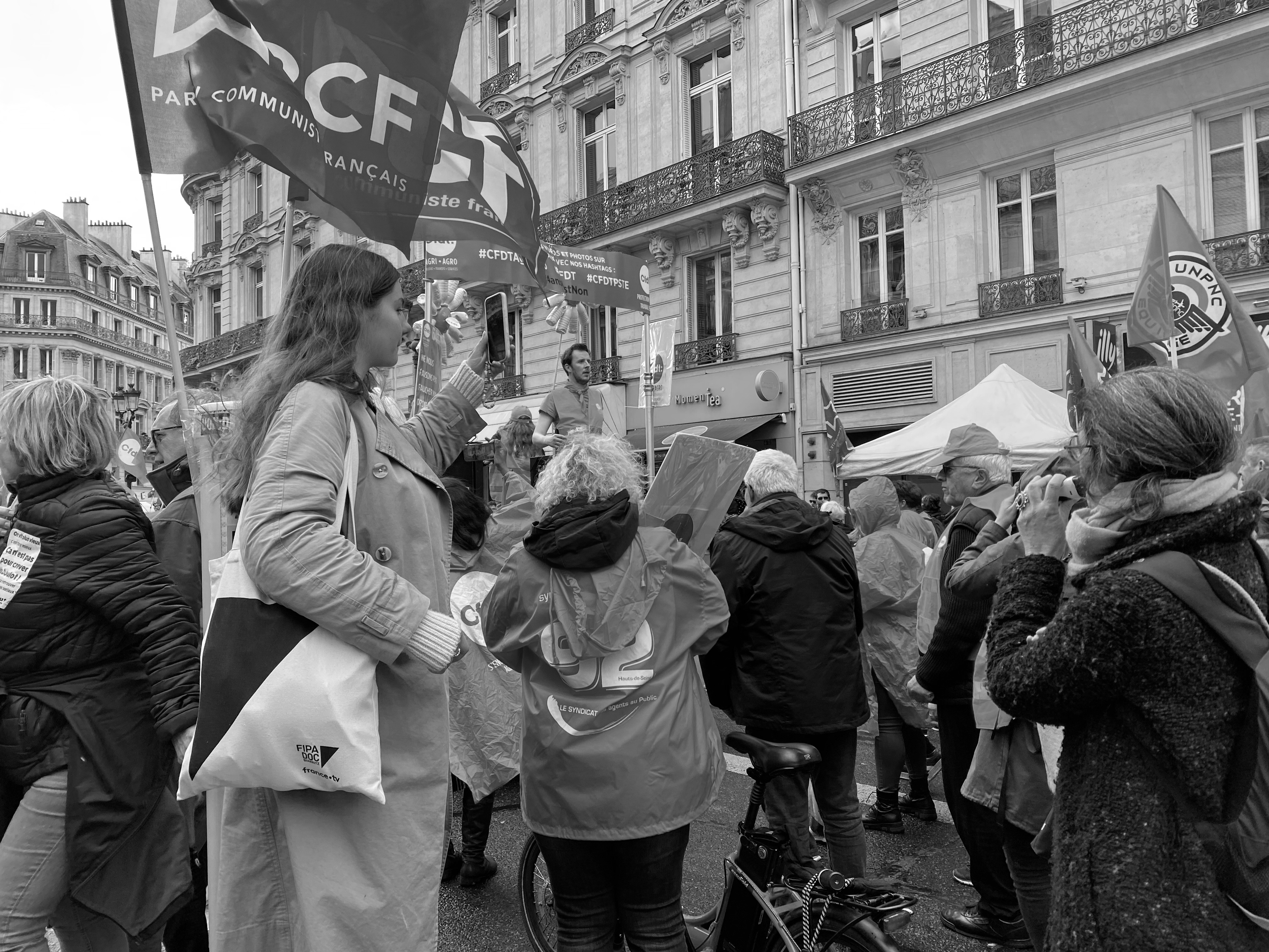 Paris  Rassemblement du 13 Avril 2023 