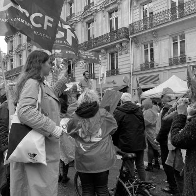 Paris  Rassemblement du 13 Avril 2023 