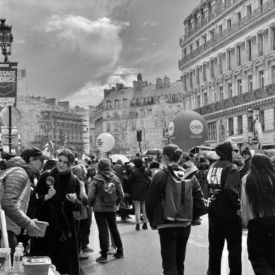 Paris  Rassemblement du 13 Avril 2023 