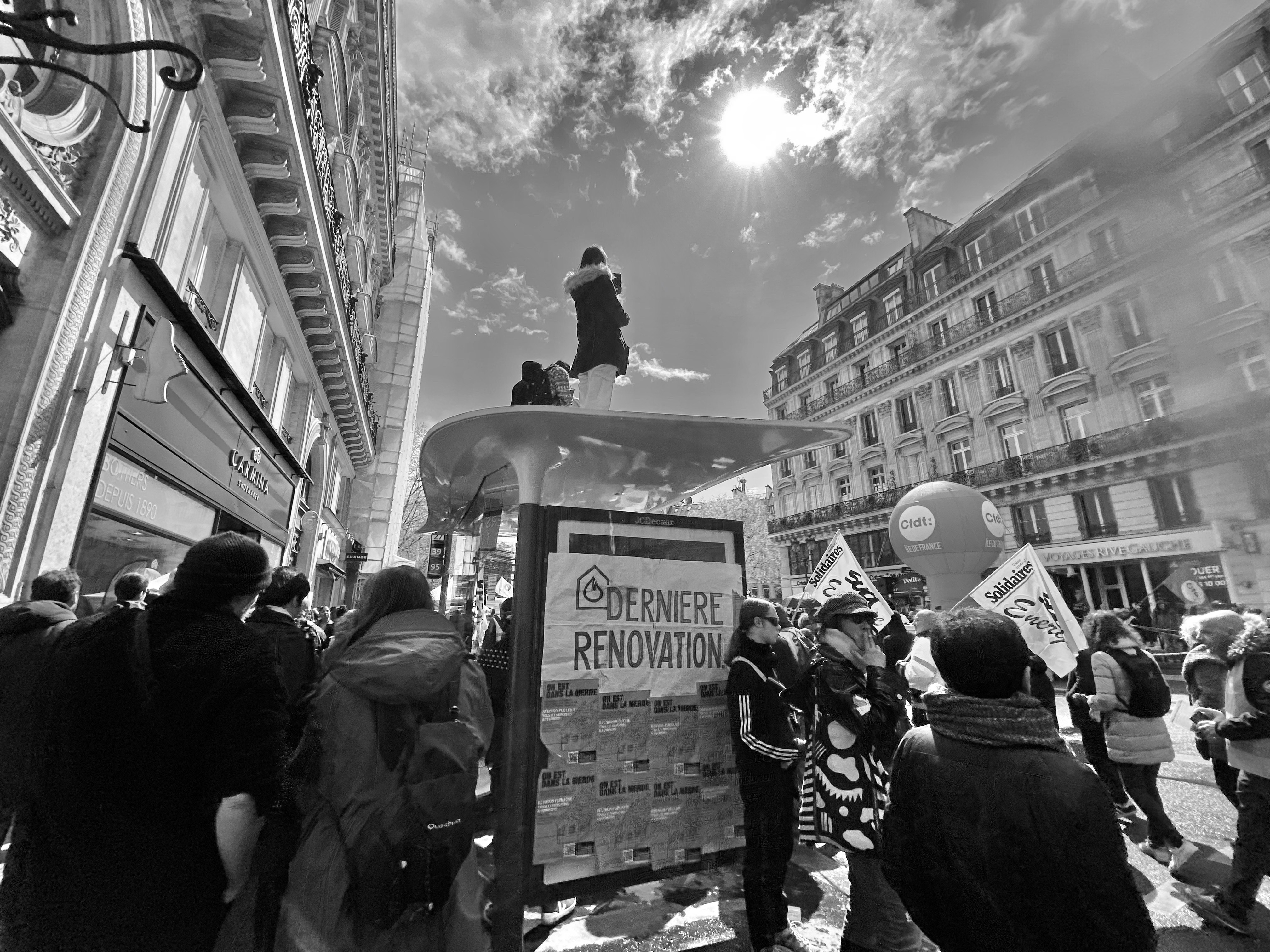 Paris  Rassemblement du 13 Avril 2023 