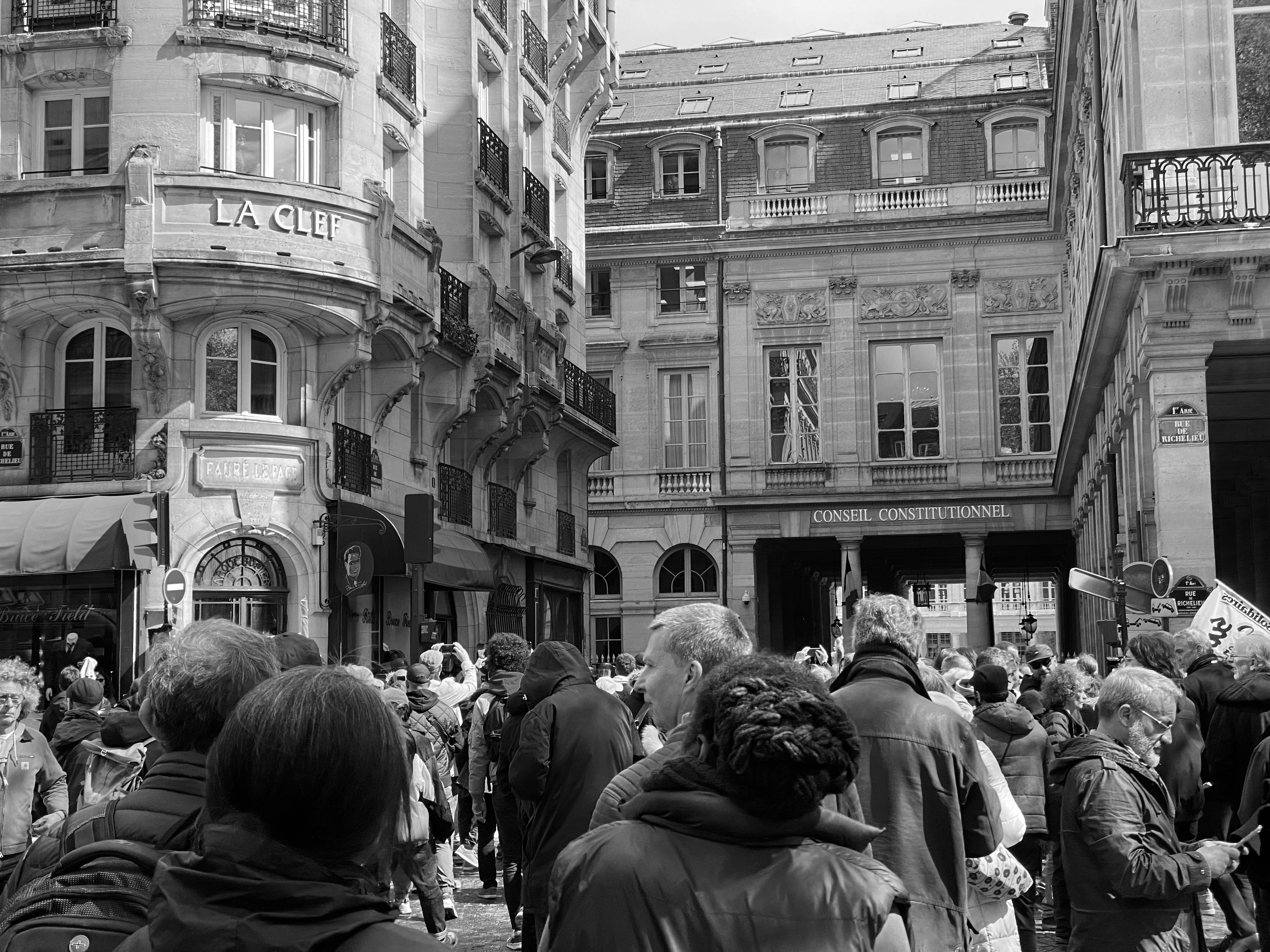 Paris  Rassemblement du 13 Avril 2023 