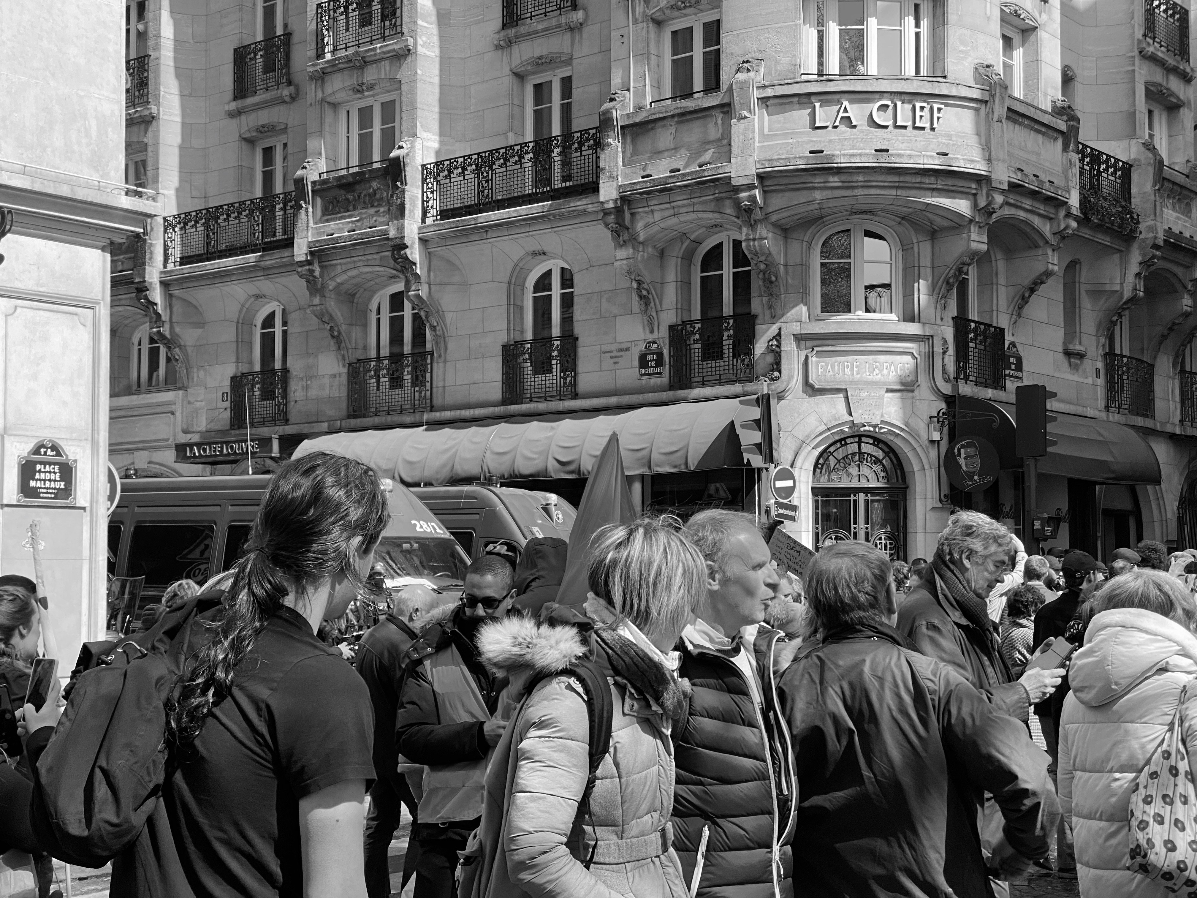 Paris  Rassemblement du 13 Avril 2023 