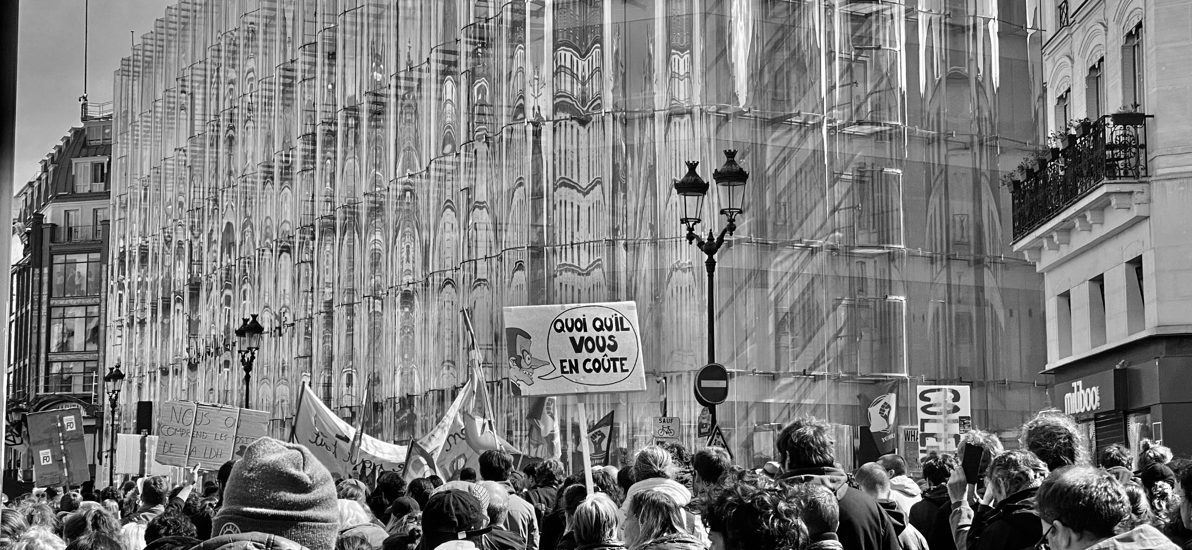 Paris  Rassemblement du 13 Avril 2023 