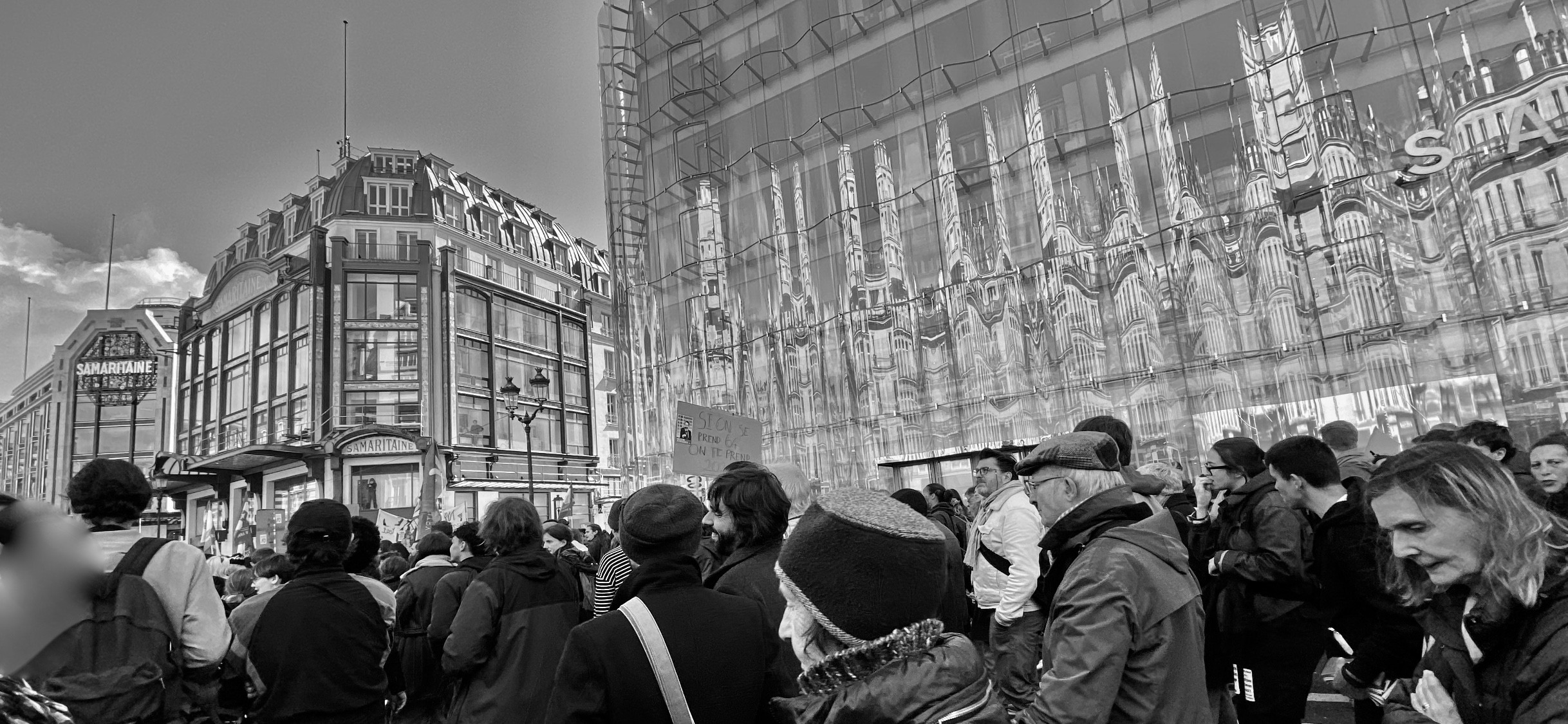 Paris  Rassemblement du 13 Avril 2023 