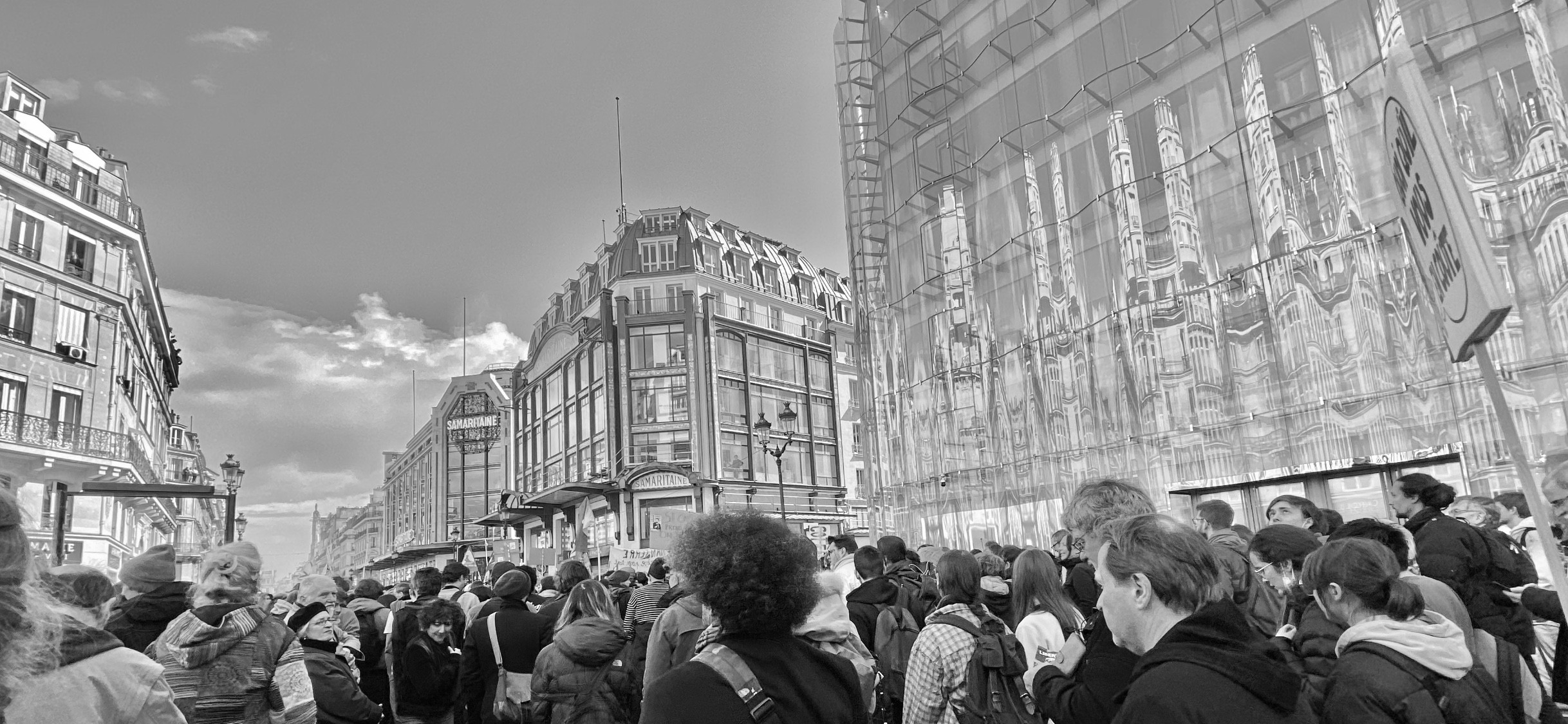 Paris  Rassemblement du 13 Avril 2023 