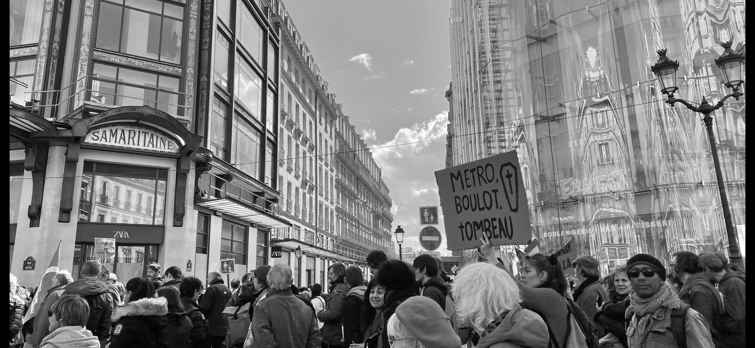 Paris  Rassemblement du 13 Avril 2023 