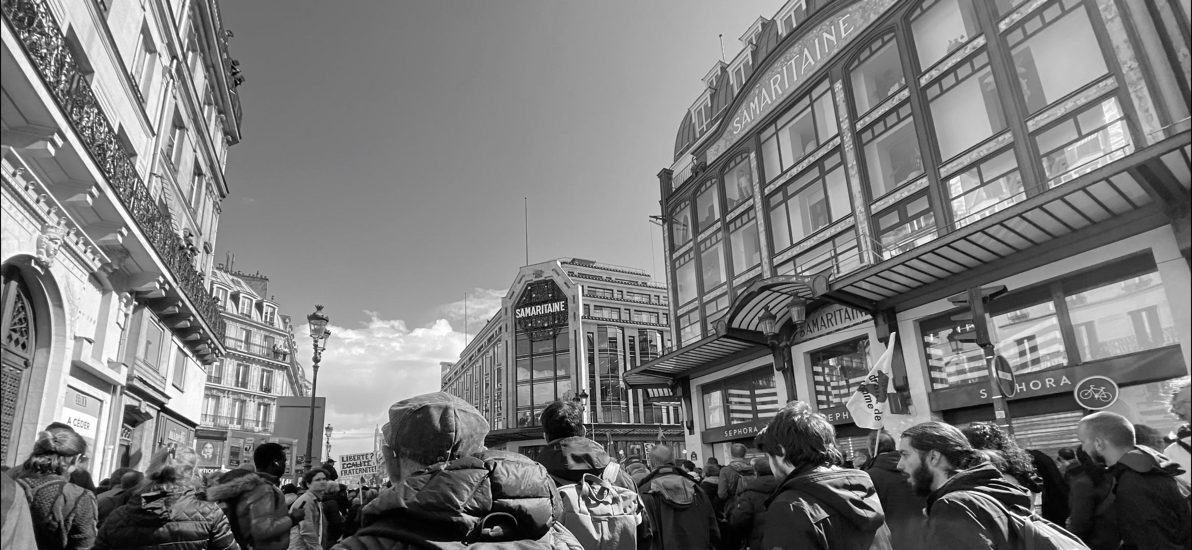 Paris  Rassemblement du 13 Avril 2023 