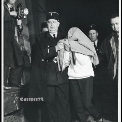 Arrestation des kidnappeurs du petit Eric Peugeot 1960. Originale de P