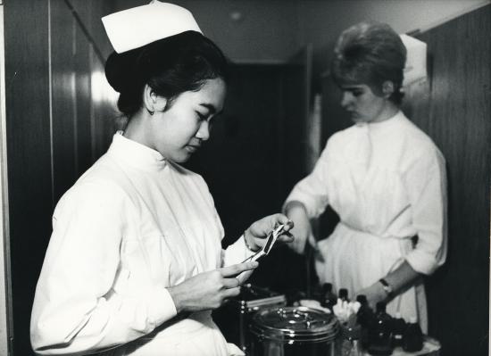 XIIIéme Congrés international des infirmières, Francfort juin1965