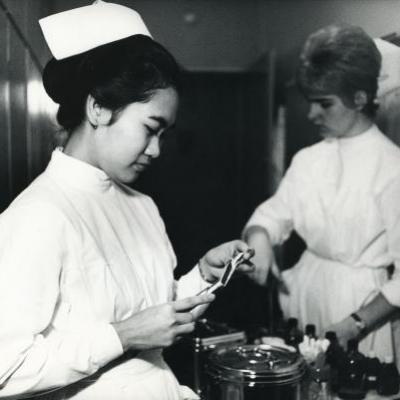 XIIIéme Congrés international des infirmières, Francfort juin1965