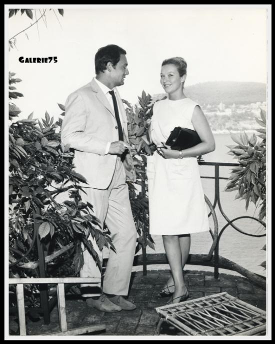 Maurice Ronet, Marina Vlady. "Roma Press Photos"