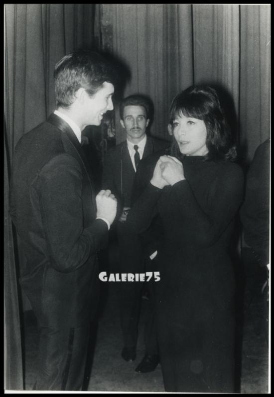 Anthony Perkins-Juliette Greco  -Presse.