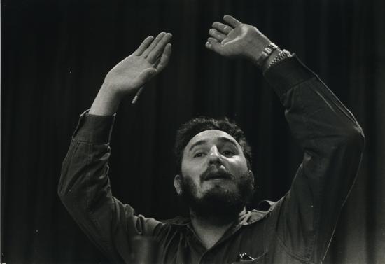 Fidel Castro 1970 / Photo Gillhausen /Stern Hamburg