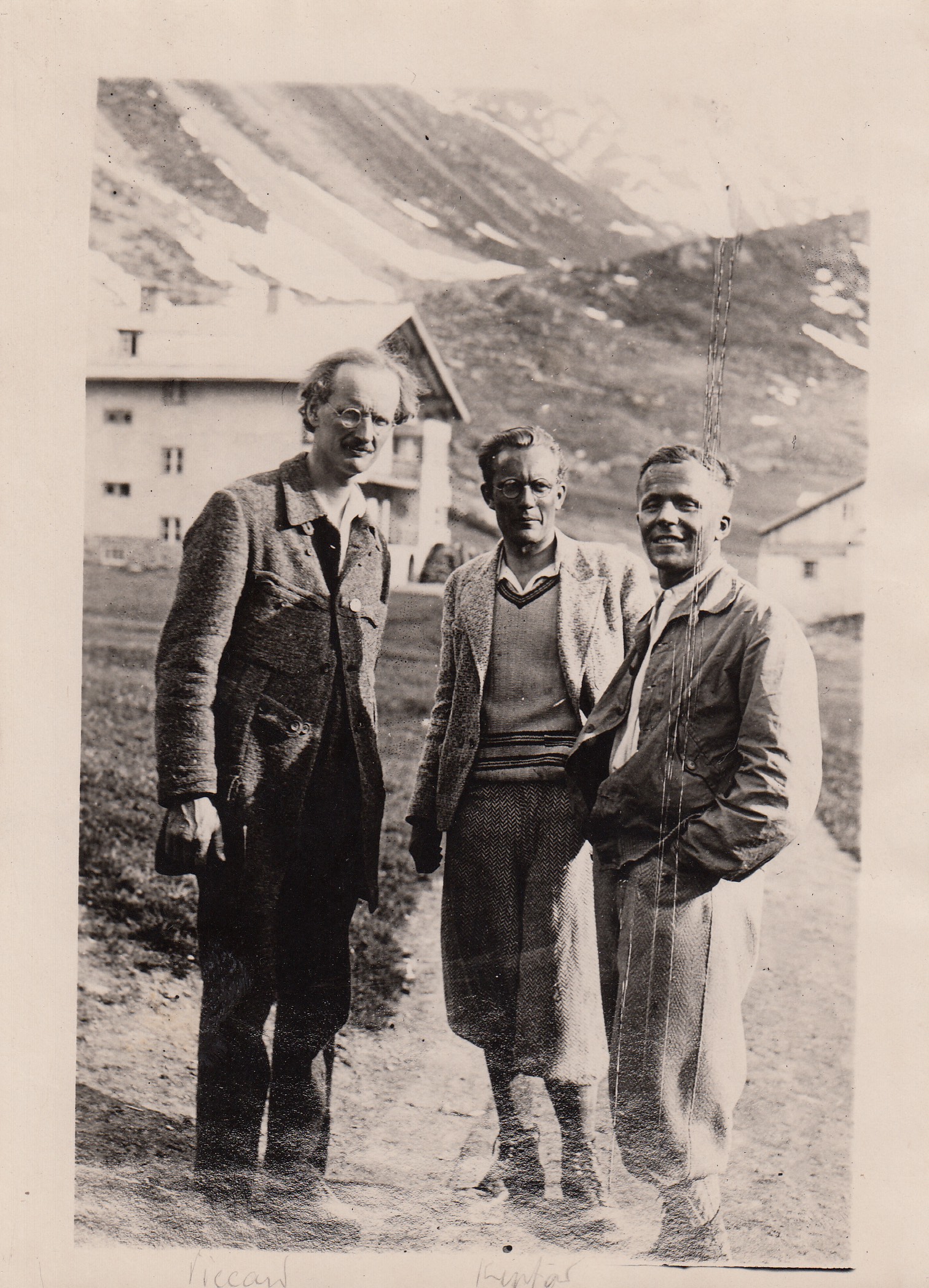 Pr Auguste Piccard (1884-1962) qui inspira à Hergé le professeur Tournesol 1932