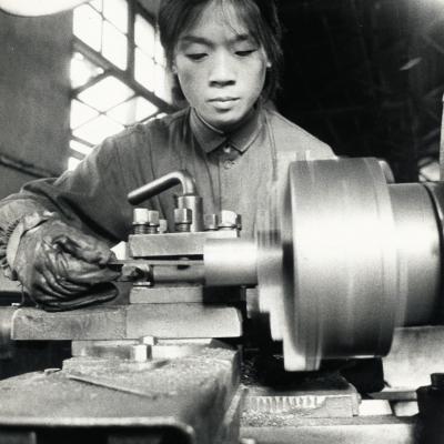 Ouvrière industrielle  CHINE 1977 BY WEREK 001