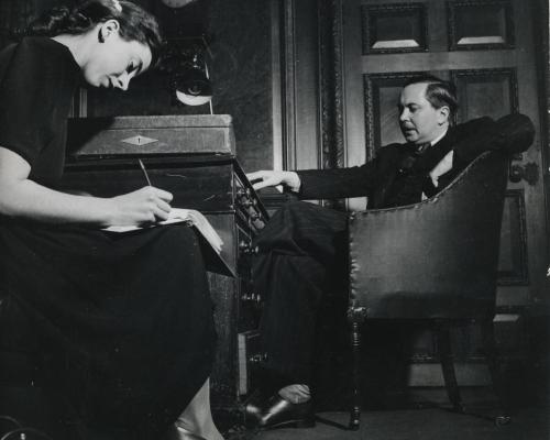 ONE HOUR WITH Mr WILSON , COPYRIGHT 